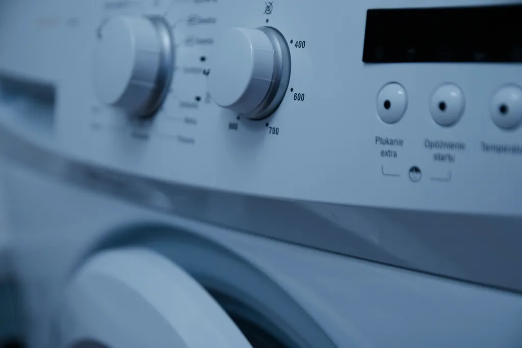 Control knobs on a clothes dryer